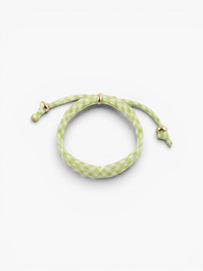 Bracelet en tissu vichy - Mix and match