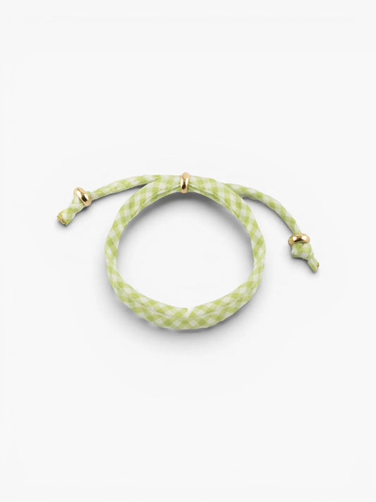 Bracelet en tissu vichy - Mix and match