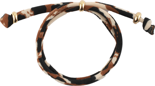Bracciale in tessuto leopardato - Abbina e combina