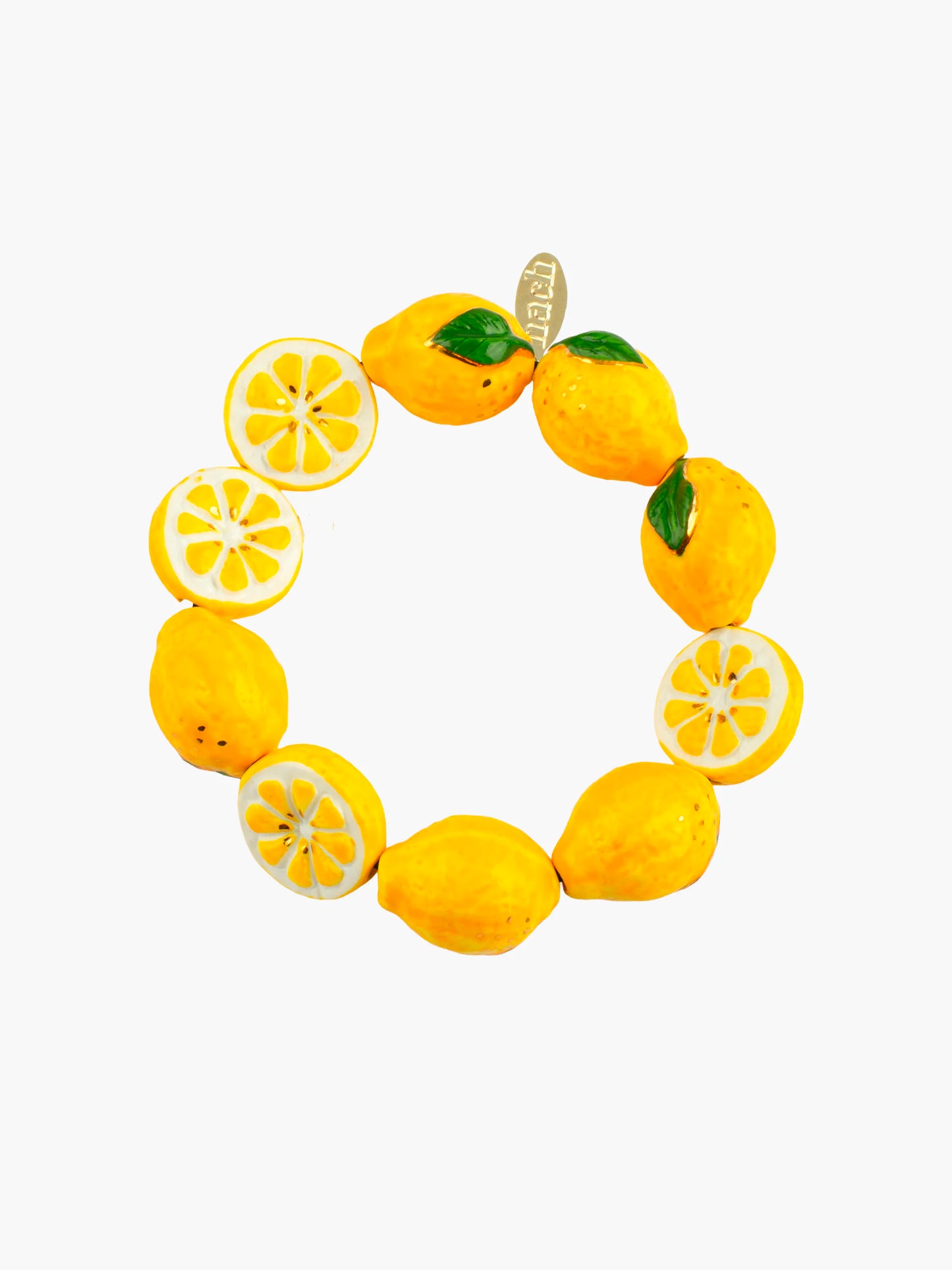 Bracelet chunky citrons