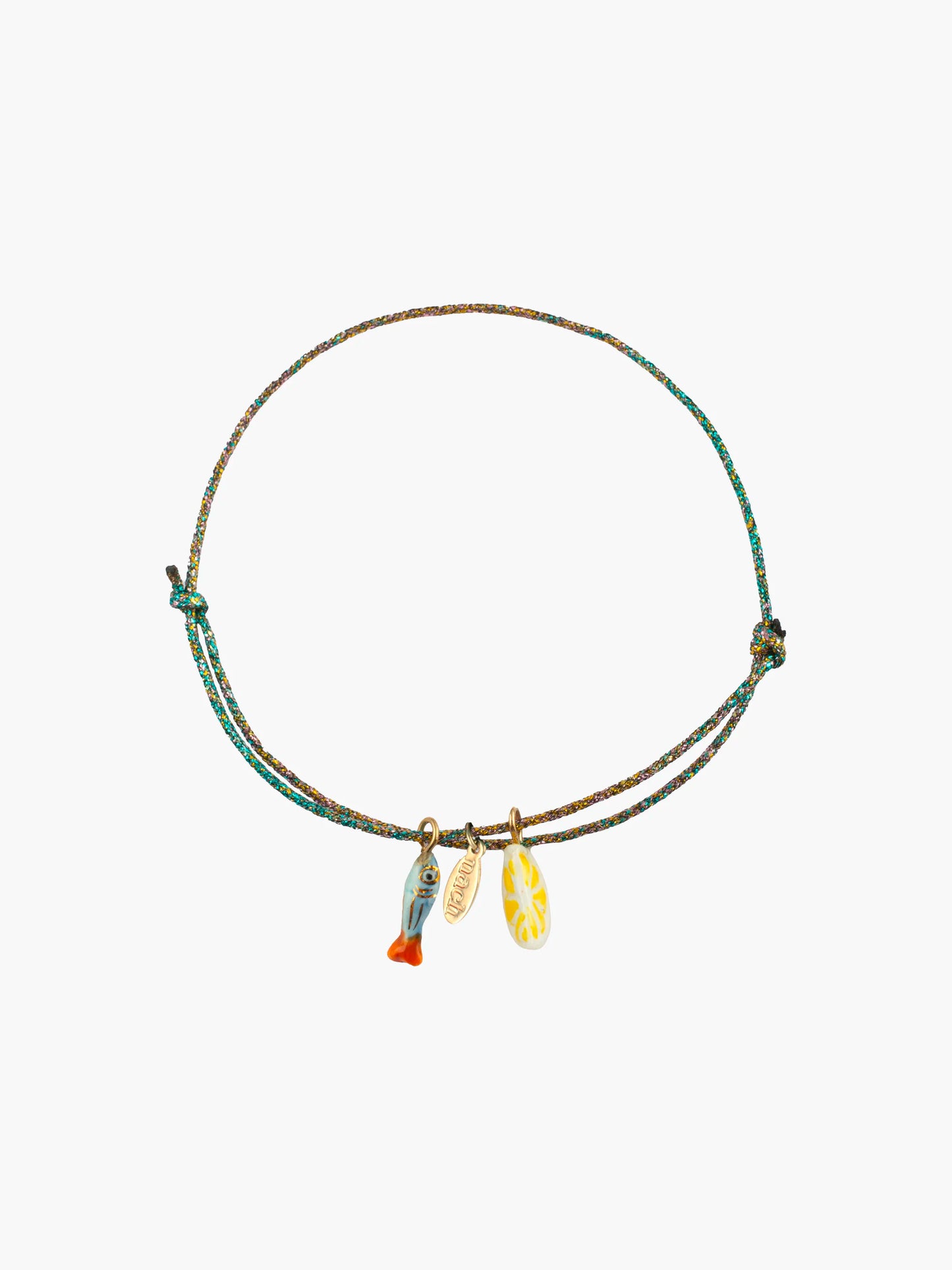 Bracelet charm's sardine