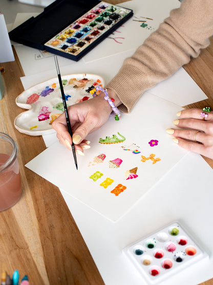 Candy gingham bracelet