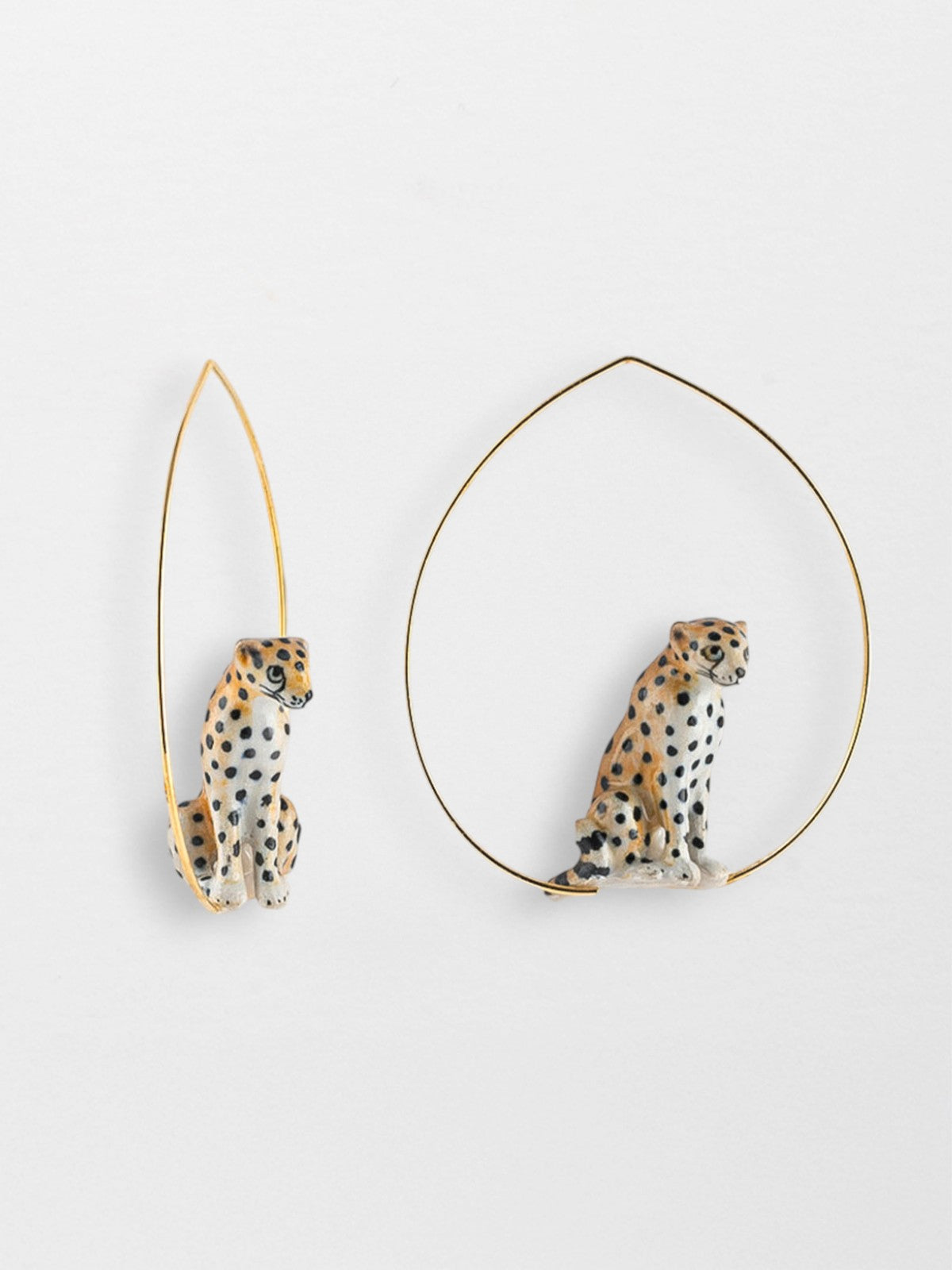 Grandes créoles léopard