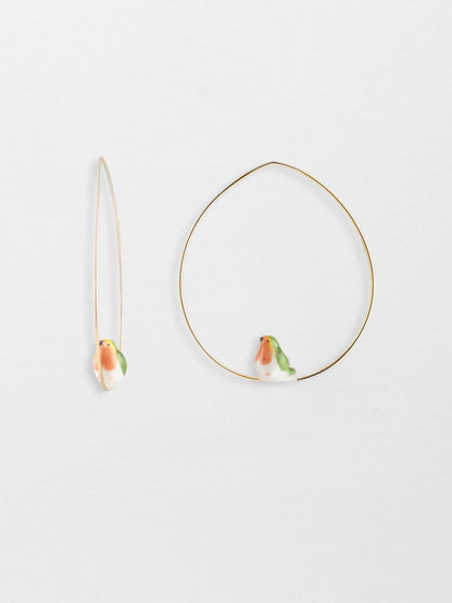 Moyennes créoles rouge-gorge