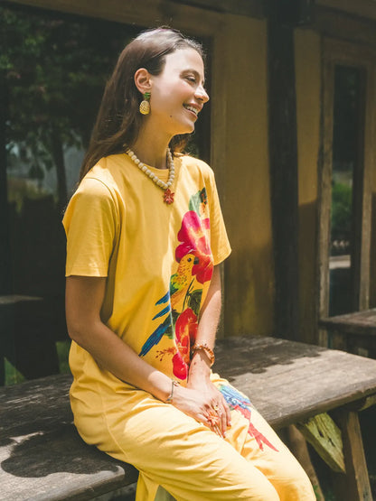 Pineapple dangle earrings