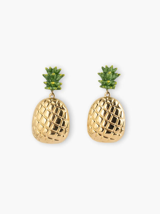Pineapple dangle earrings