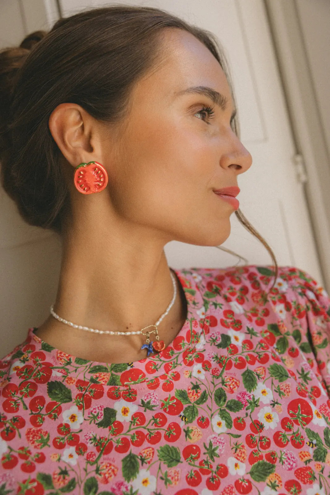 Pulci delle orecchie del pomodoro