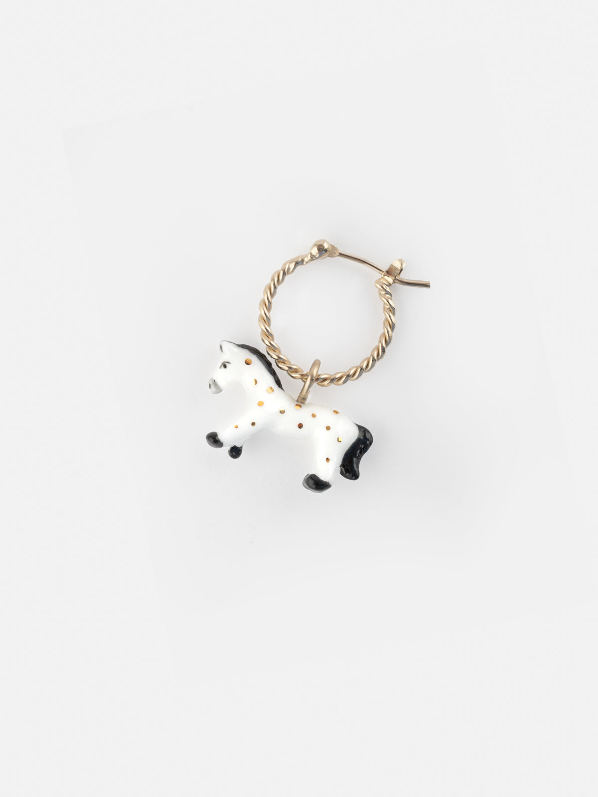 Mini créole cheval blanc - Vendue à l'unité