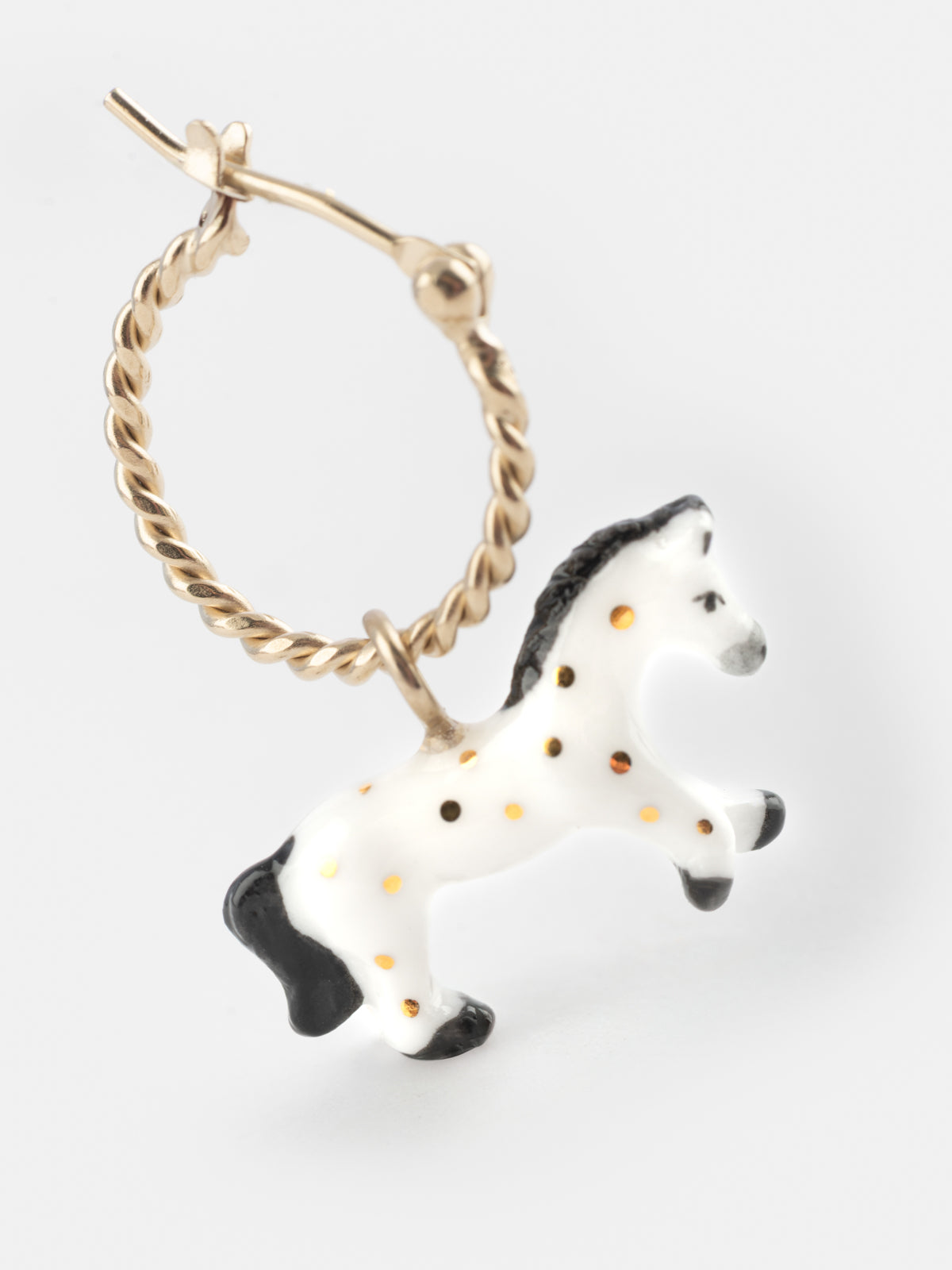 Mini créole cheval blanc - Vendue à l'unité