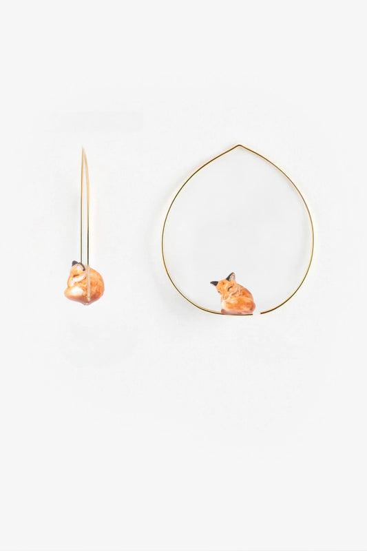 Average Creole sleeping fox