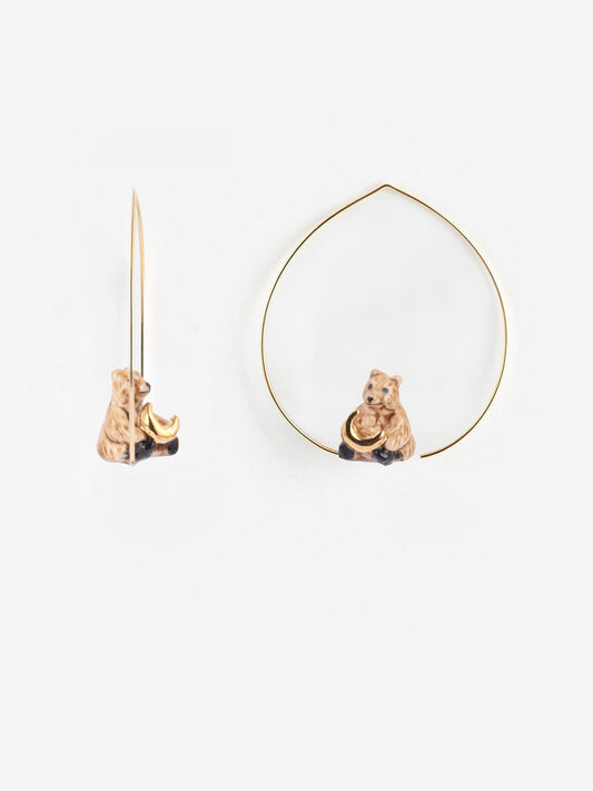 Cucciolo d'orso creolo medio e luna