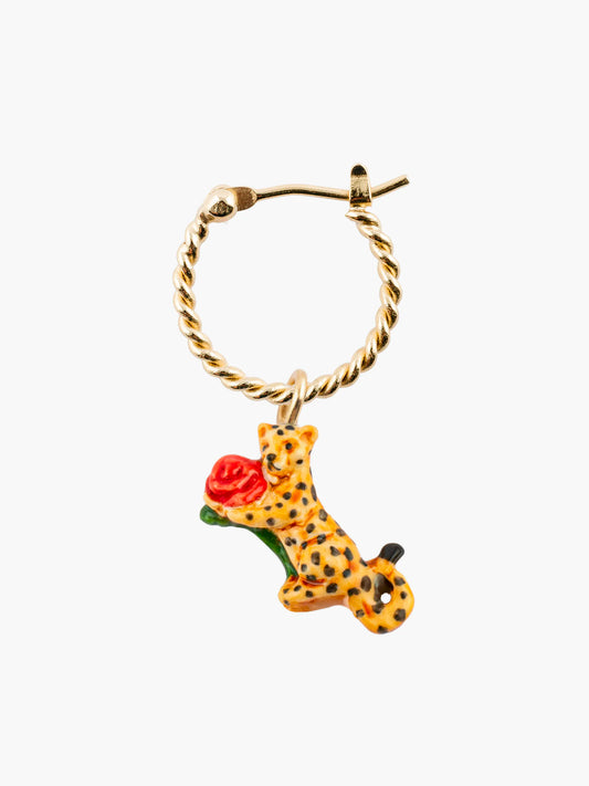 Mini créole léopard et rose - Vendue à l'unité