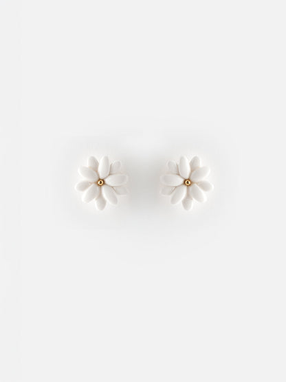 Orecchini a forma di margherita