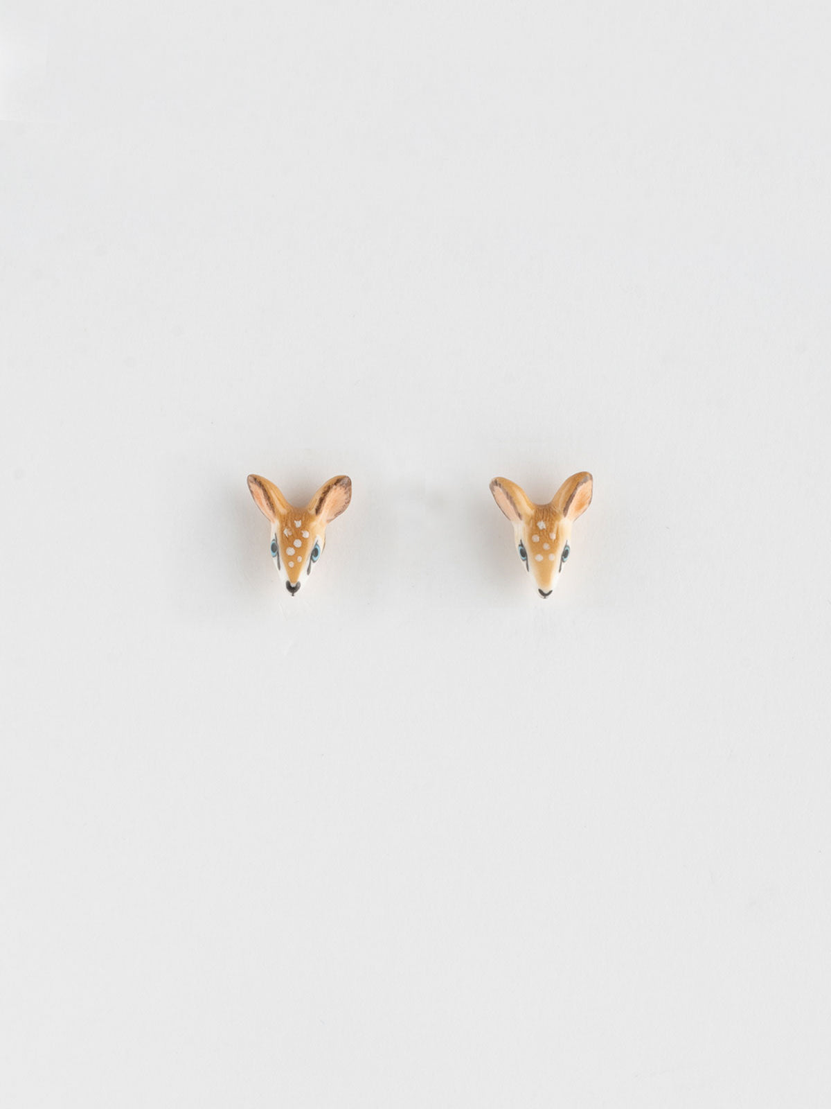Boucles d'oreilles puces - biche
