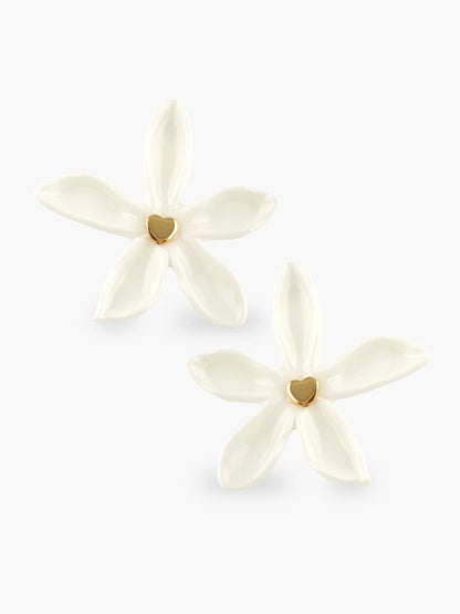 Stud earrings - jasmine