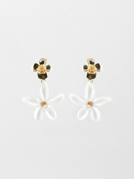 Boucles d'oreilles jasmin - Jasmin et moi