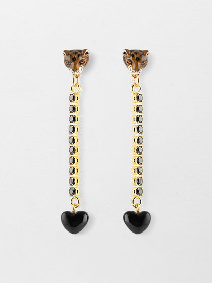 Orecchini con strass - Primo amore