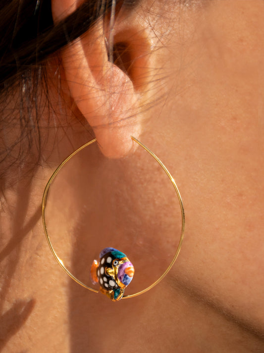 Pesce maculato creolo di medie dimensioni