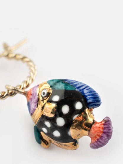 Mini Creole Creole con disegno di pesce maculato - Venduto singolarmente