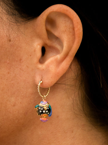 Mini Creole Creole con disegno di pesce maculato - Venduto singolarmente