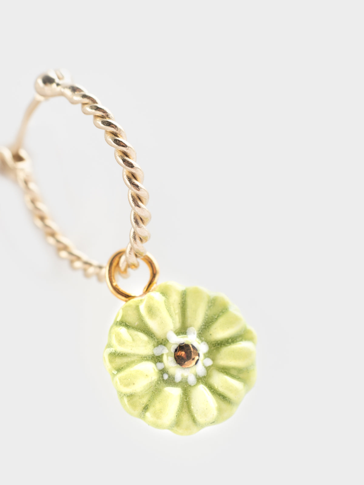 Mini Creole green flower