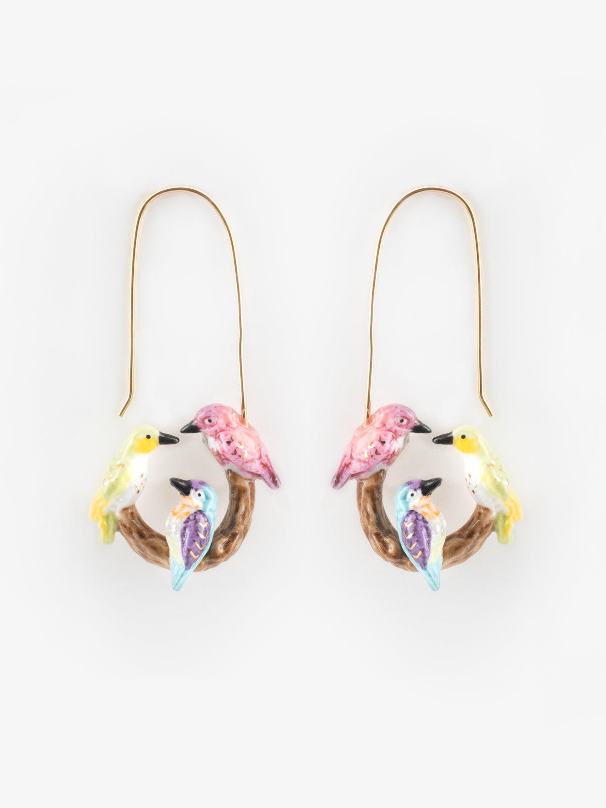 Boucles d'oreilles - Le perchoir