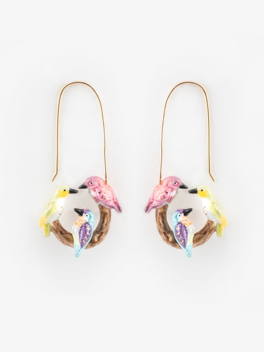 Boucles d'oreilles - Le perchoir