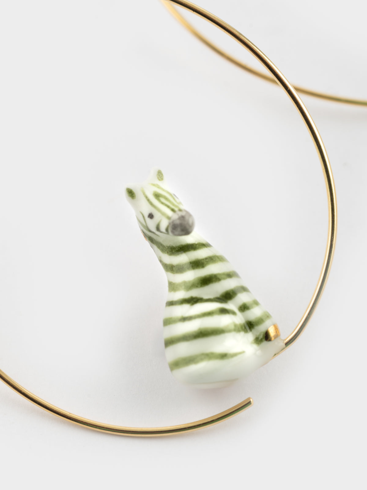 Moyennes créoles zèbre vert