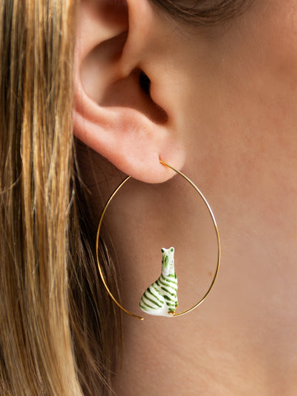 Moyennes créoles zèbre vert