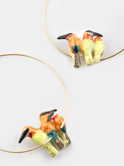 Moyennes créoles trio guêpiers d'Afrique