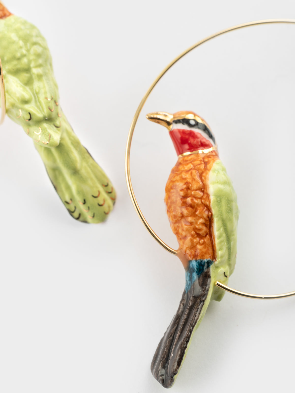 Grandes créoles guêpier d'Afrique