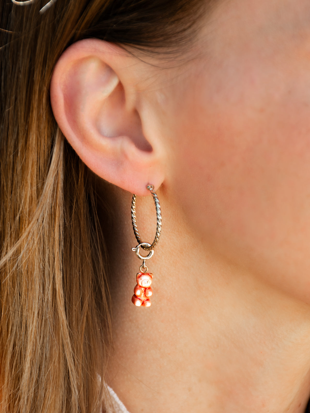 Créoles torsadées personnalisable - Mix and Match