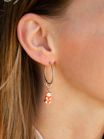 Créoles torsadées personnalisable - Mix and Match