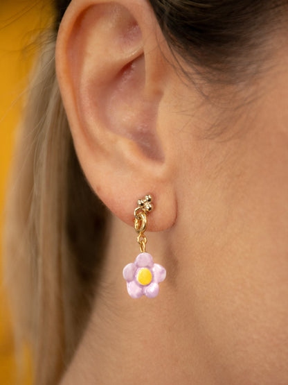 Boucles d'oreilles puces - personnalisable  Mix and Match