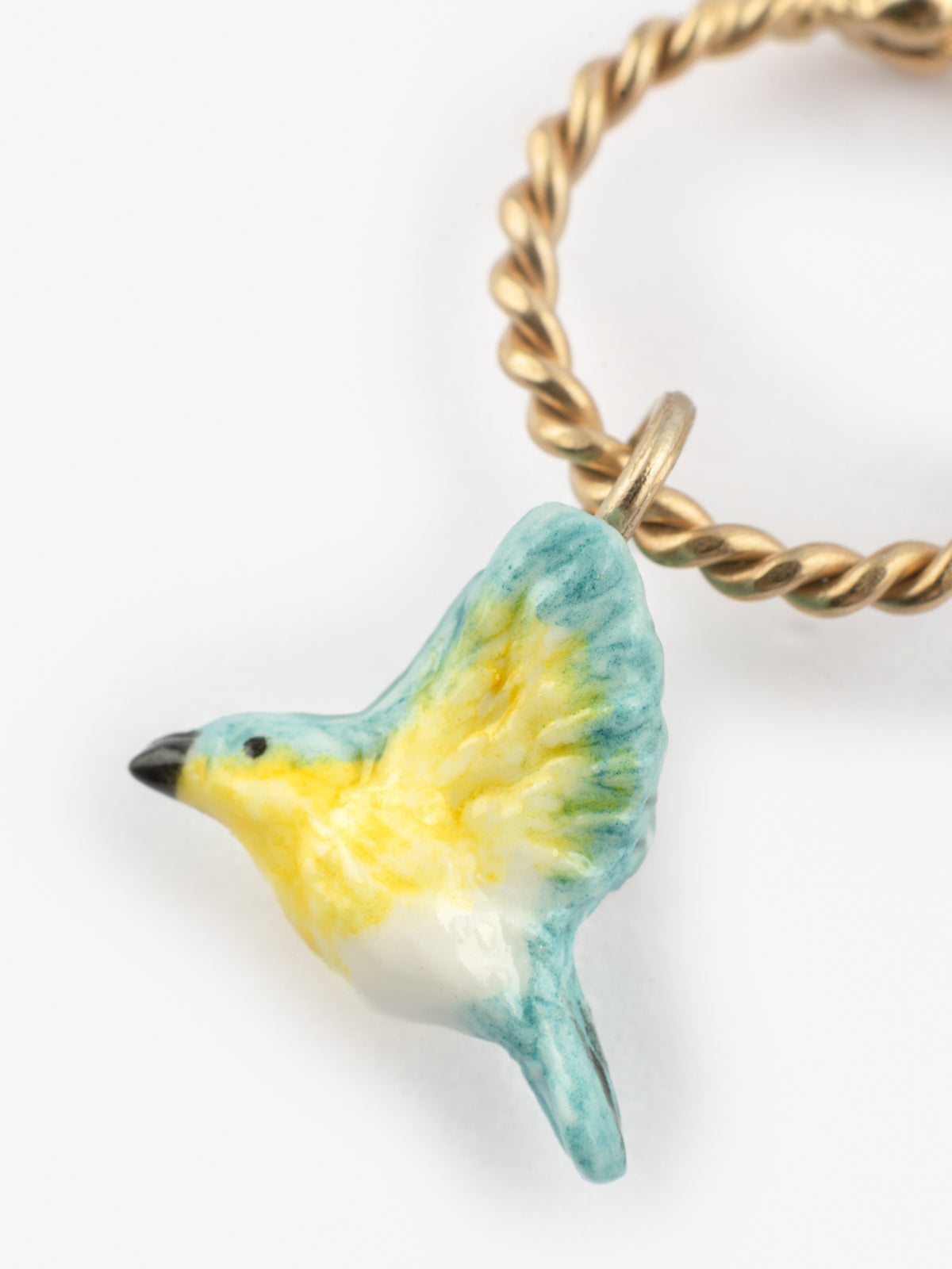 Mini créole Oiseau Paruline bleue  - Vendue à l'unité