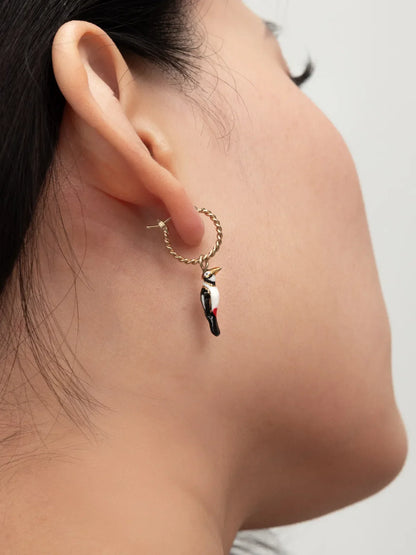 Mini créole oiseau Pic Maculé - Vendue à l'unité