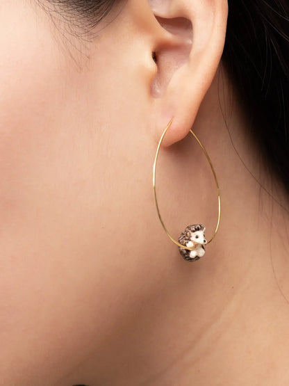 Grandes créoles hérisson