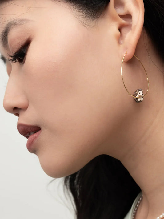 Grandes créoles hérisson