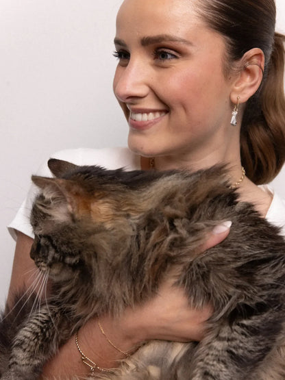 Mini abito creolo con gatto soriano - Venduto singolarmente