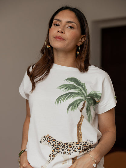 T-shirt Tomy - Palmier
