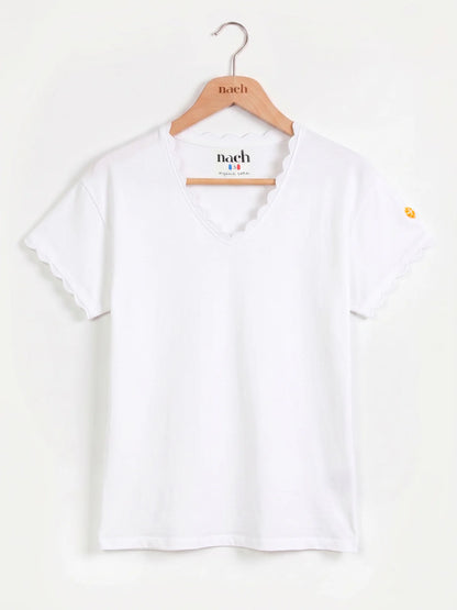 T-shirt seta - Mediterraneo