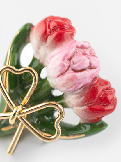 Pin's bouquet de tulipes