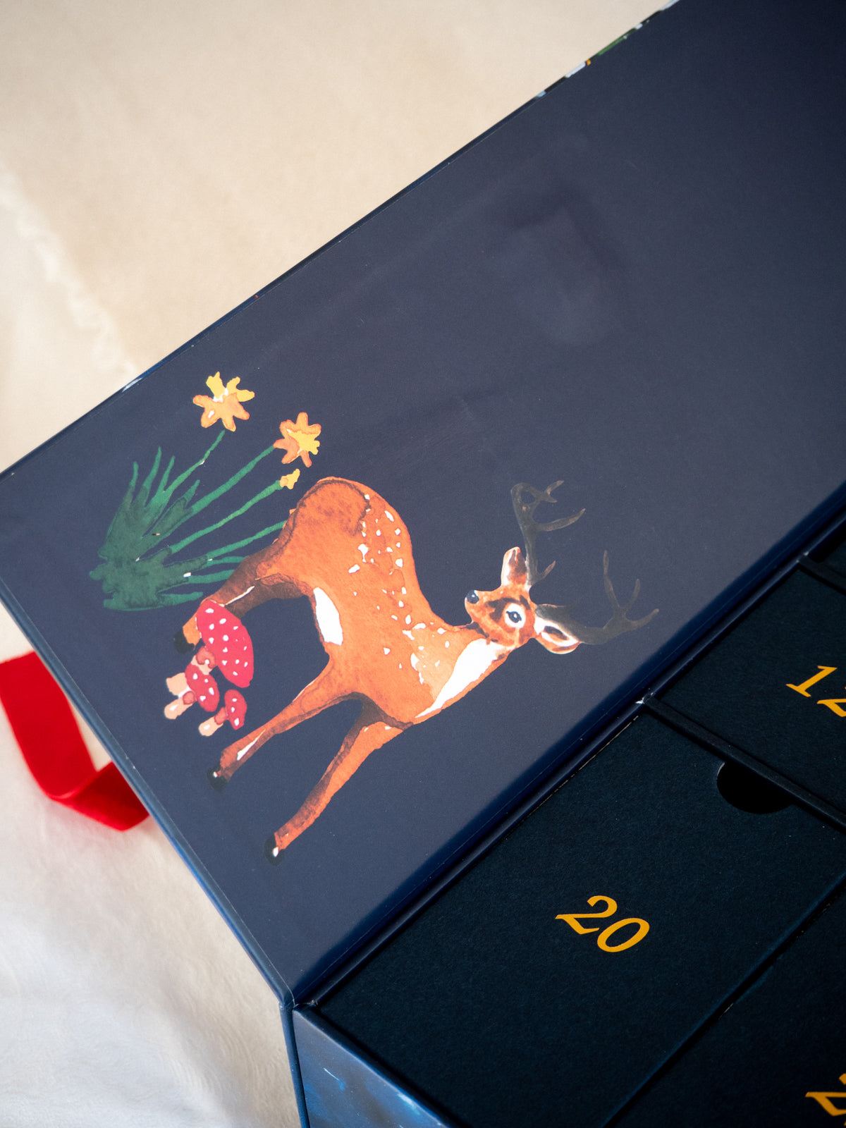 Empty advent calendar