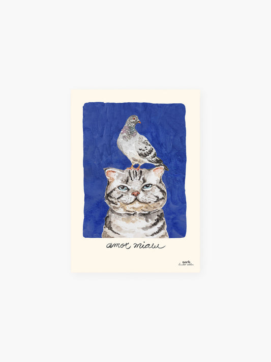 Poster A4 Amor Miaw - 15 anni