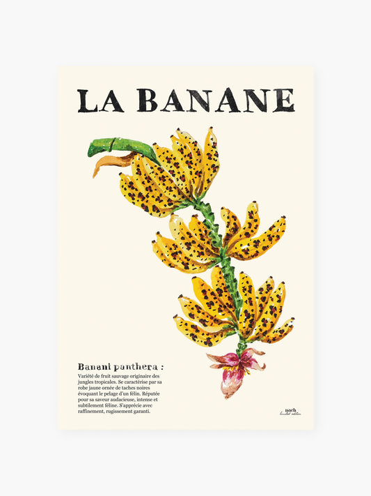Poster A3 The Banana - 15 anni