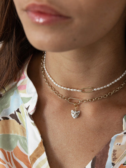 Collier chaîne à maillons personnalisable - Mix and Match