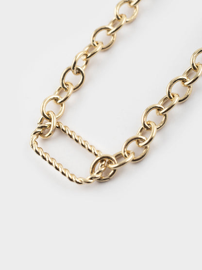 Collier chaîne à maillons personnalisable - Mix and Match