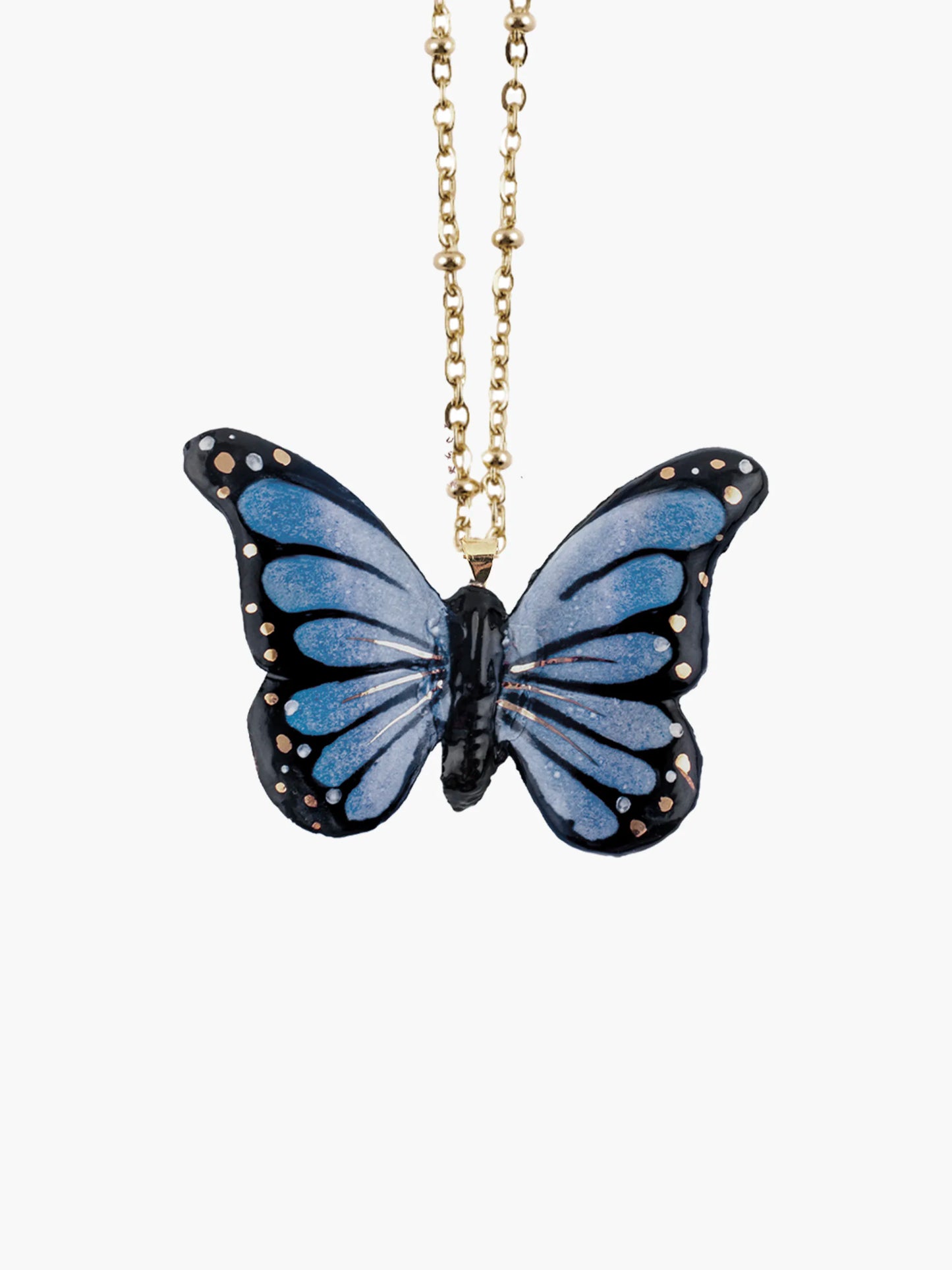 Collier papillon de nuit