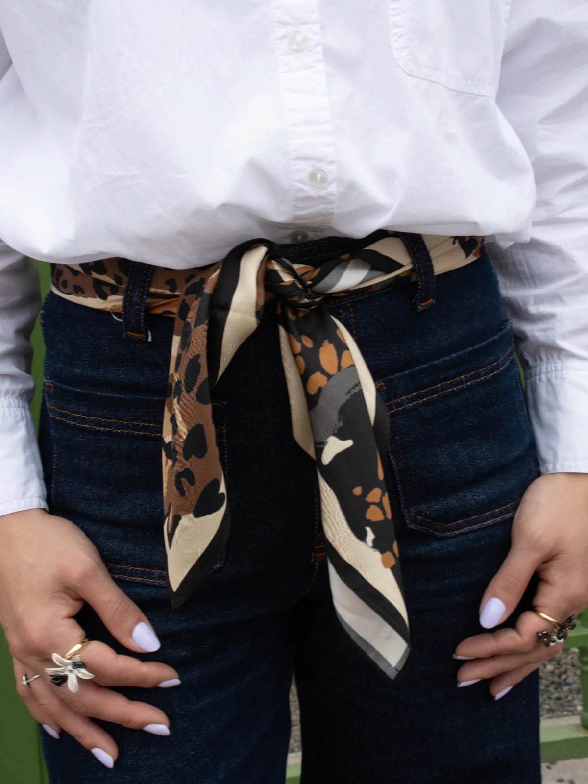 Foulard léopard - Idole sauvage