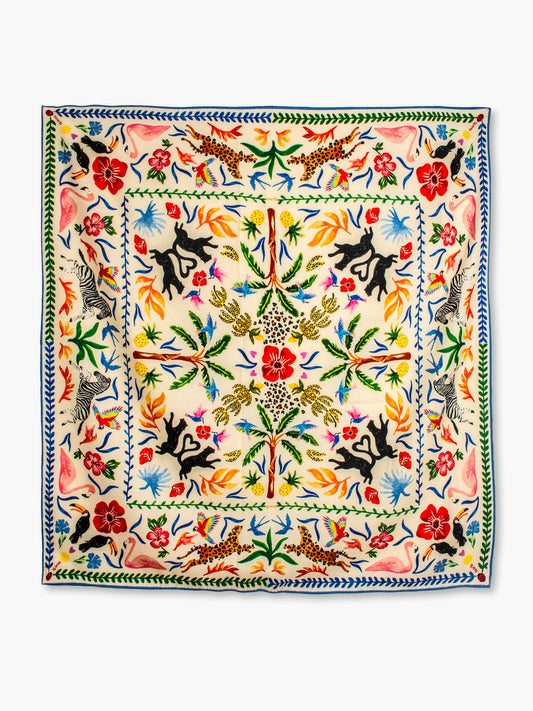 Sciarpa di lana e seta di 15 anni